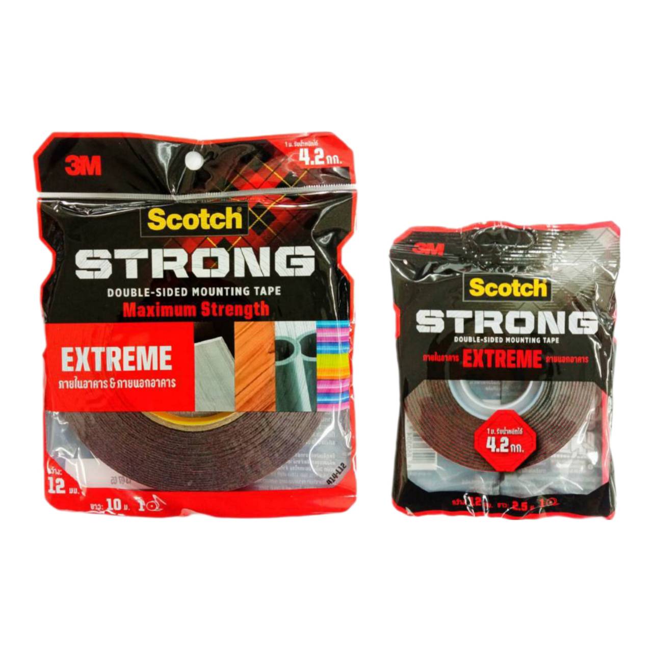 เทปโฟมแรงยึดติดสูง <br> EXTREME 3M
