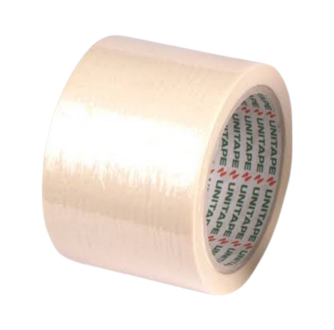 เทปกระดาษกาวย่น <br> 0.5นิ้ว/0.75นิ้ว/1นิ้ว/1.5นิ้ว/2นิ้วx25หลา <br> ยูนิเทป