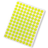 สติกเกอร์วงกลม สีสะท้อนแสง <br> ครอคโค 12มม. 1,080ดวง/แพ็ค