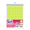 สติกเกอร์วงกลม สีสะท้อนแสง <br> BOS B2 13มม. 1,400ดวง/แพ็ค