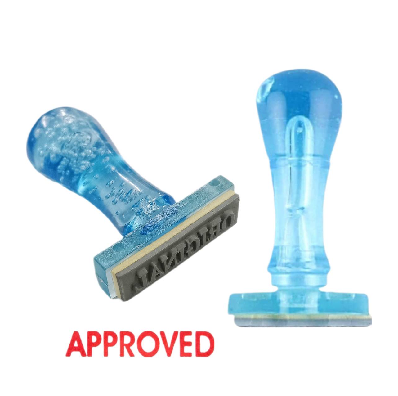 ตรายางข้อความ PDS <br> APPROVED