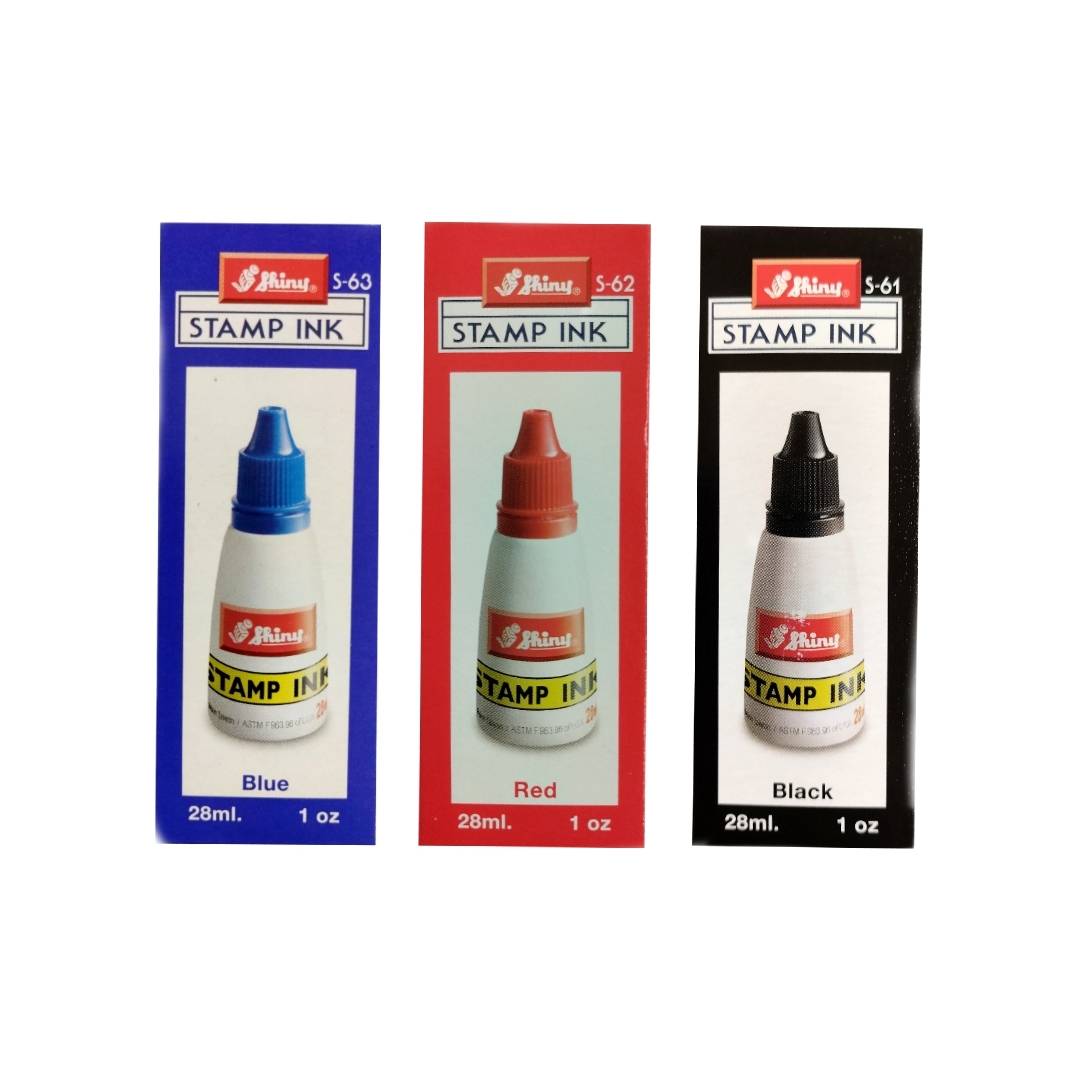 หมึกเติมตลับหมึกใส่ตรายาง <br> ชินนี่ 28ml.