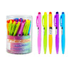 ปากกาลูกลื่น เพนคอม OG-4 0.5มม. <br> สีน้ำเงิน 50ด้าม/แพ็ค ด้ามสีทึบ