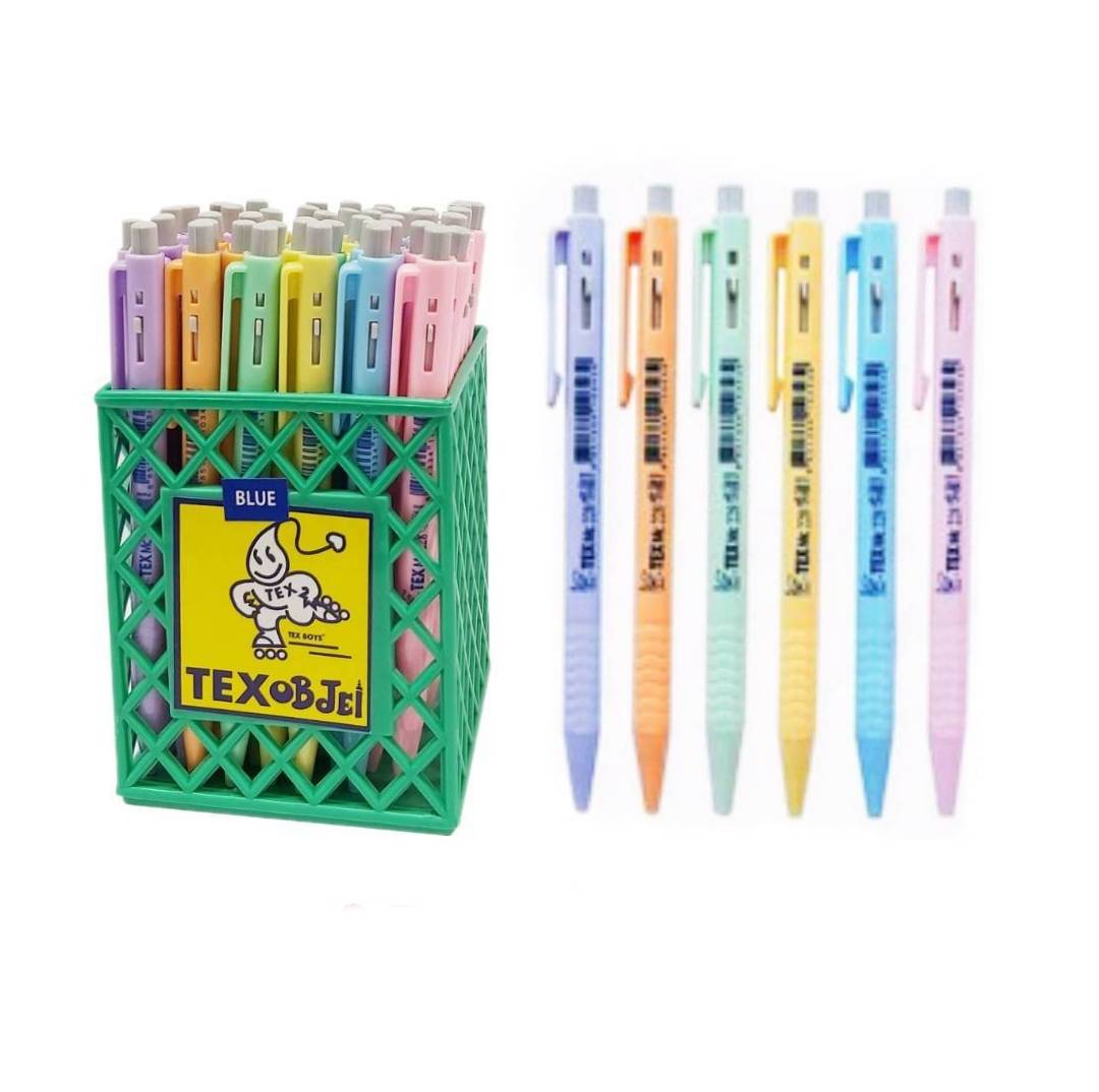 ปากกาลูกลื่น TEX <br> MC-228 50ด้าม/แพ็ค