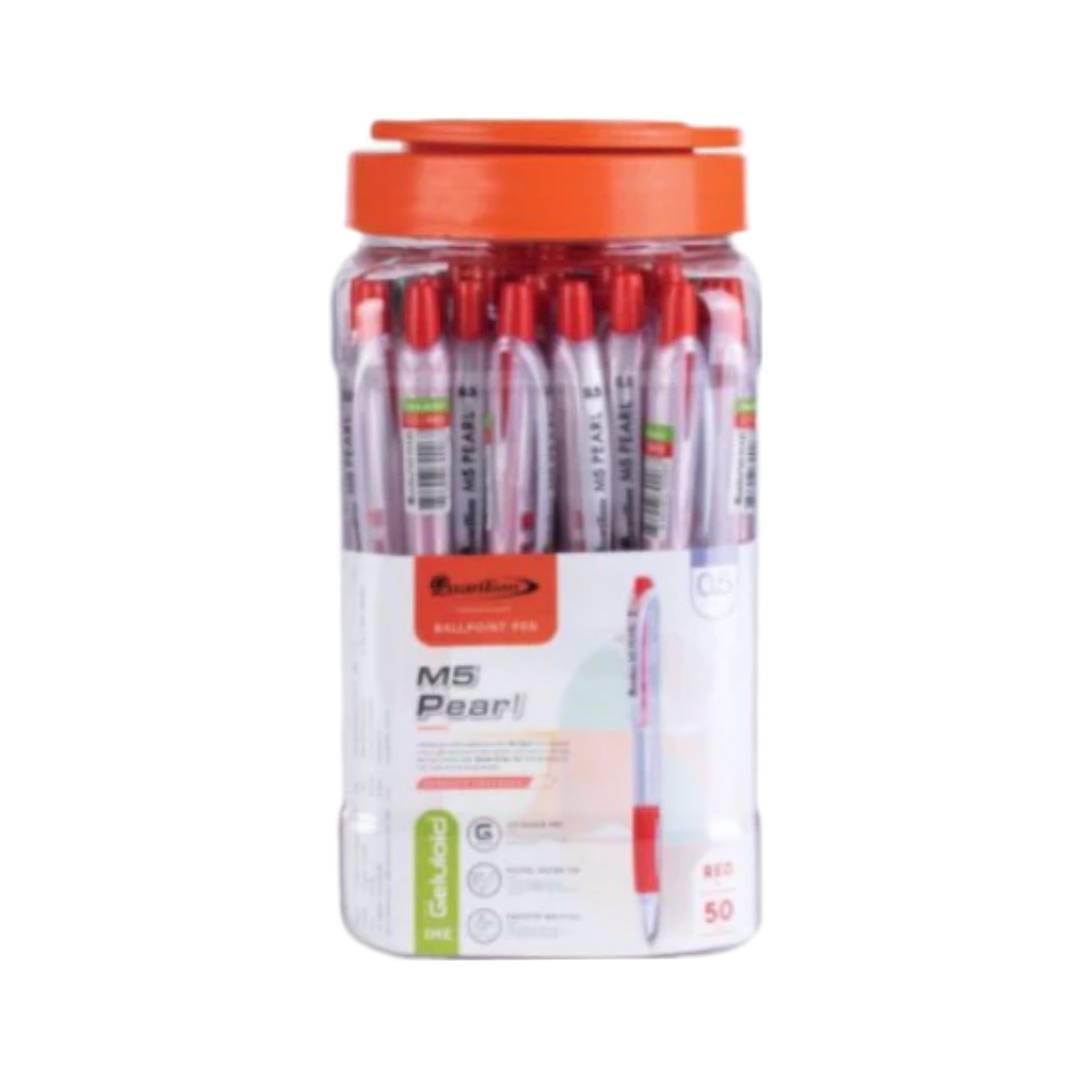 ปากกาลูกลื่น ควอนตั้ม M5 PEARL <br> 0.5มม. 50ด้าม/แพ็ค