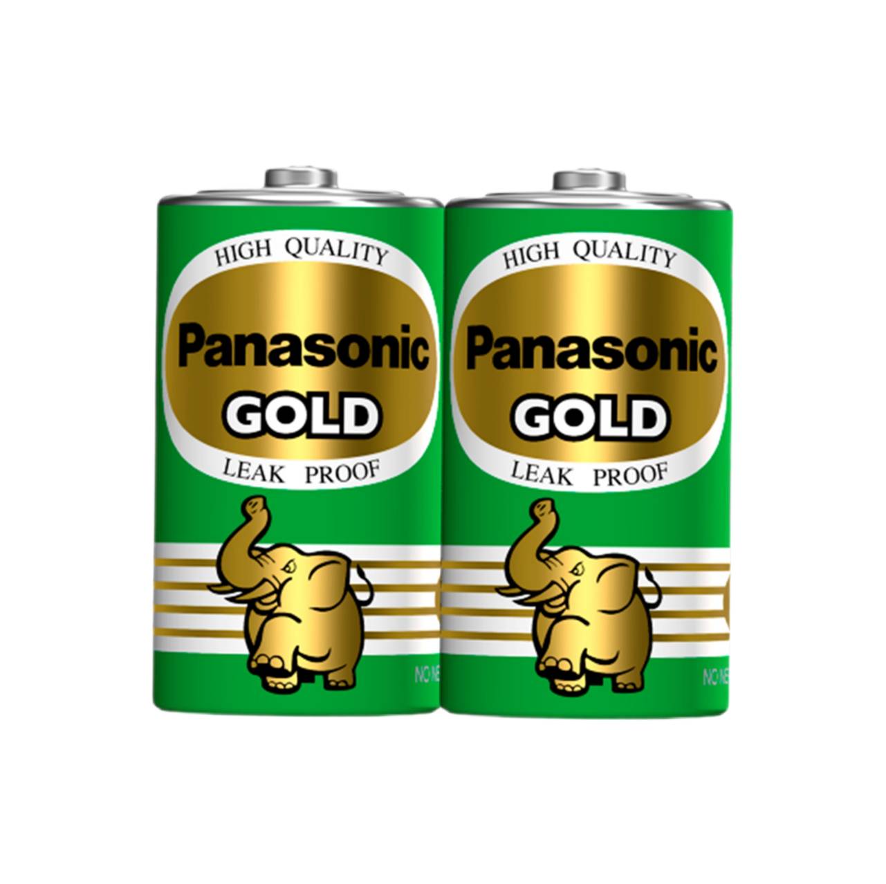 ถ่านพานาโซนิค GOLD<br> เขียว D R20GT/2SL <br> 2ก้อน/แพ็ค