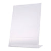 ป้ายอะคริลิคตั้งโต๊ะ แพลนโก <br> แนวตั้งเอียง 1หน้า <br> 15x21ซม. (A5)