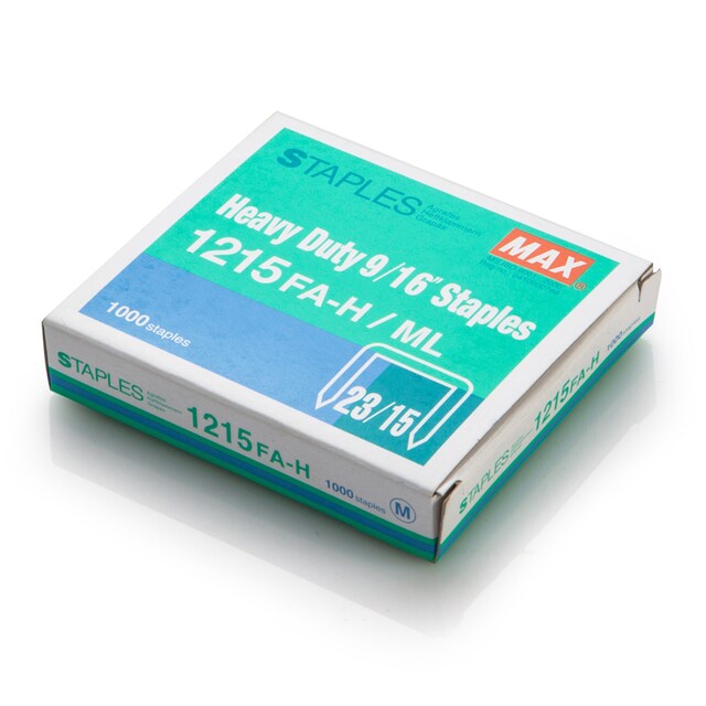 ลวดเย็บกระดาษ แม็กซ์ <br> 1215 FA-H (1000ตัว/กล่อง)