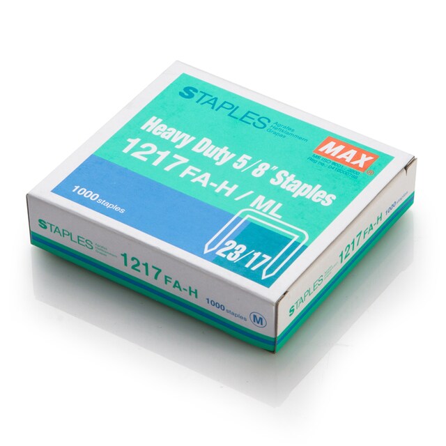 ลวดเย็บกระดาษ แม็กซ์ <br> 1217 FA-H (1000ตัว/กล่อง)