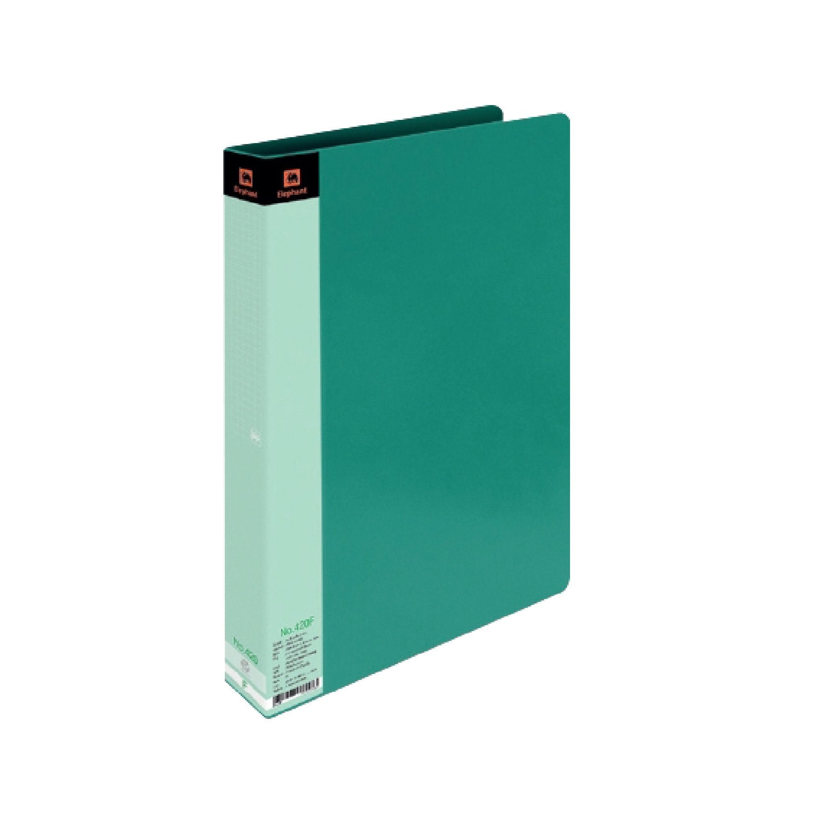 แฟ้ม 2 ห่วง ตราช้าง 420F <br> พลาสติก