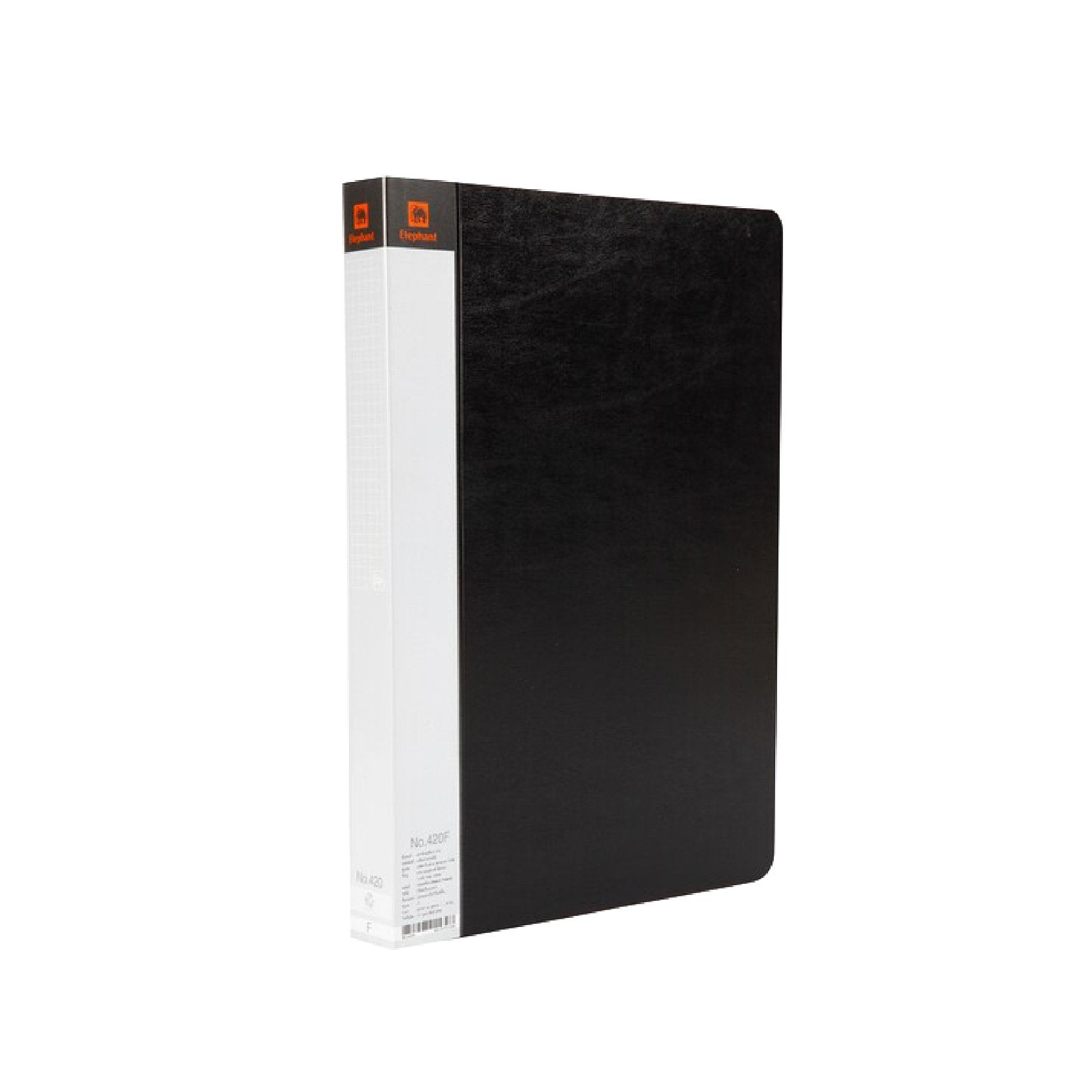 แฟ้ม 2 ห่วง ตราช้าง 420F <br> พลาสติก