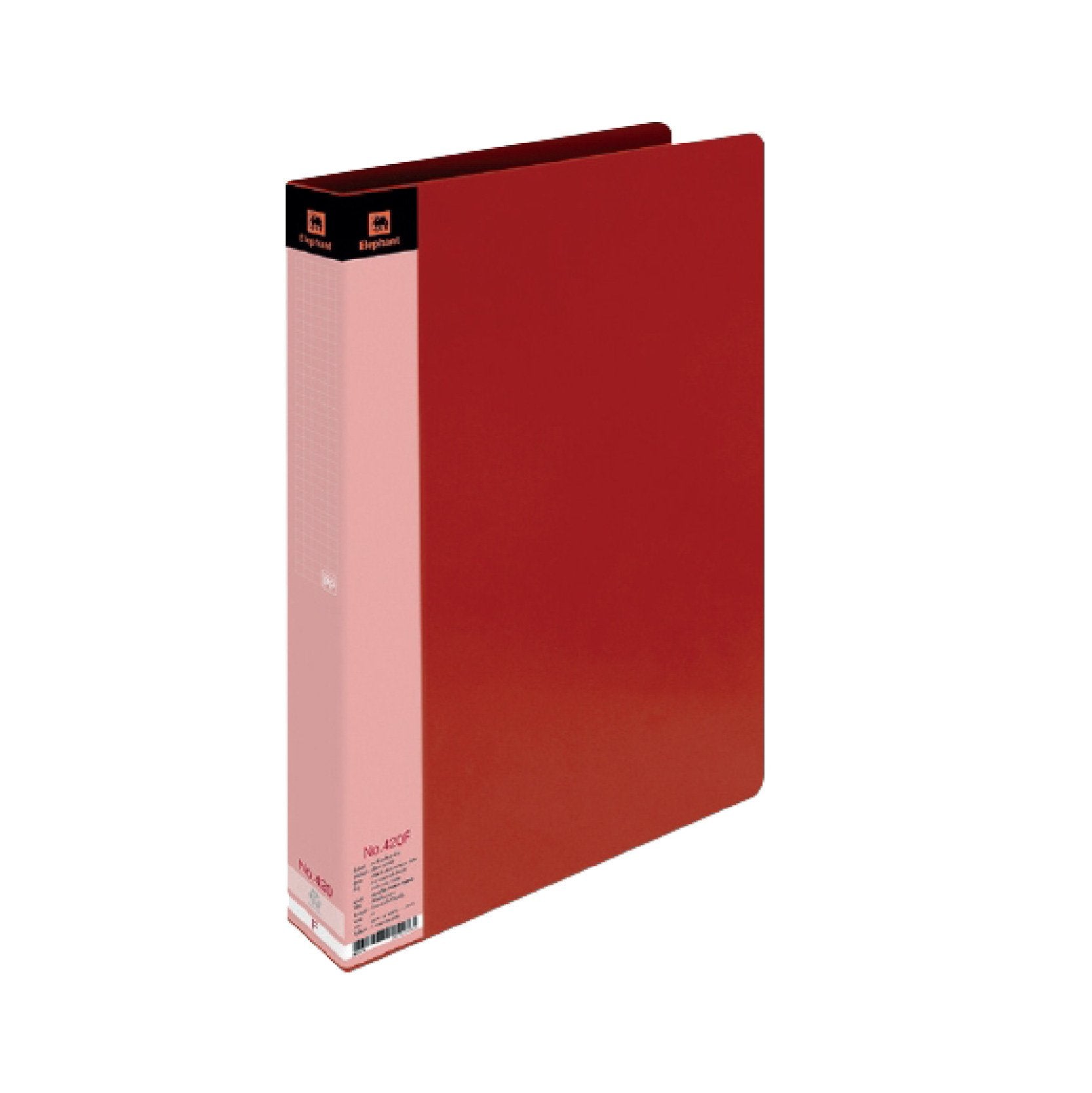 แฟ้ม 2 ห่วง ตราช้าง 420F <br> พลาสติก