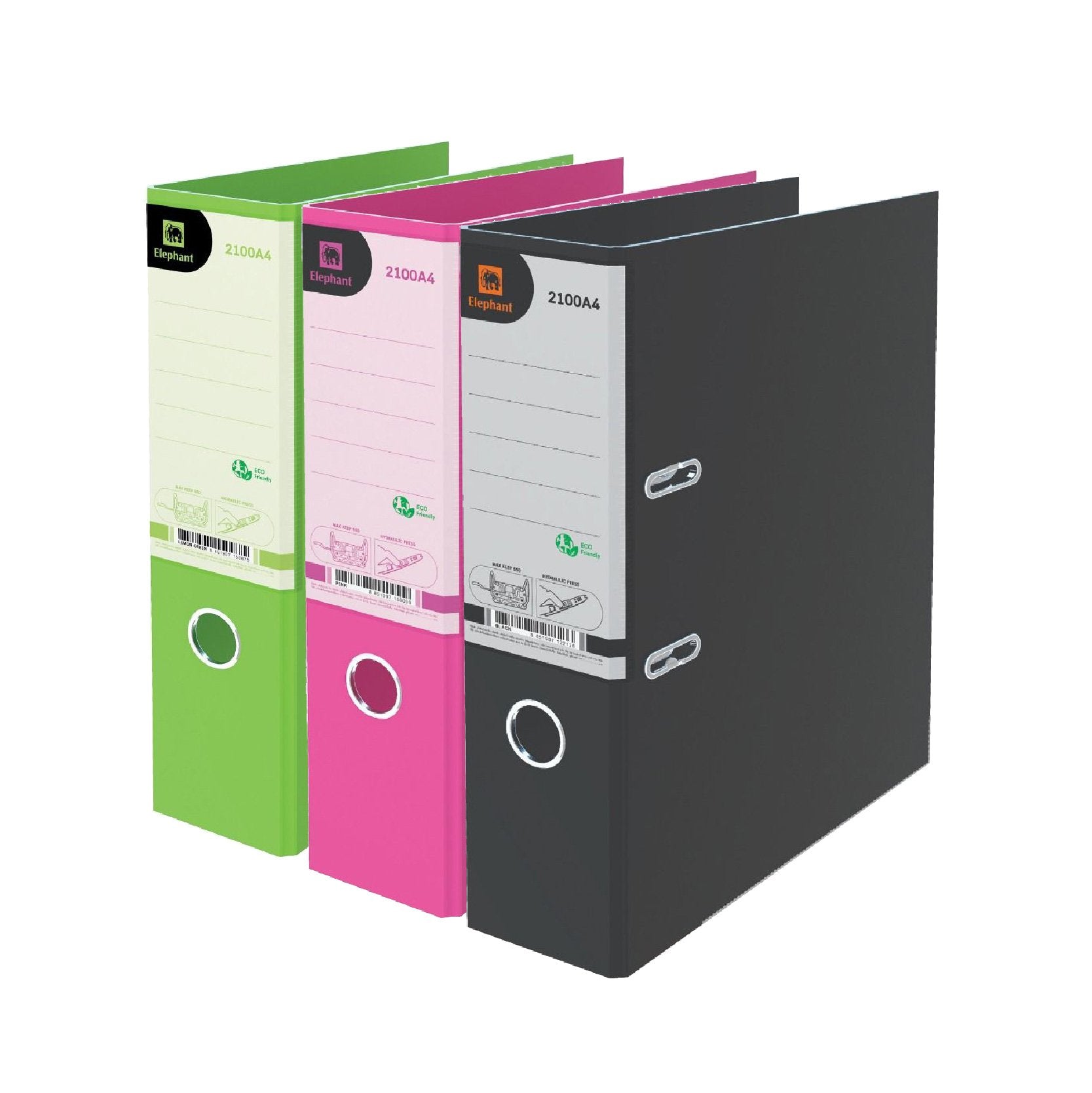 แฟ้มสันกว้าง 3นิ้ว ตราช้าง  <br>2100A4