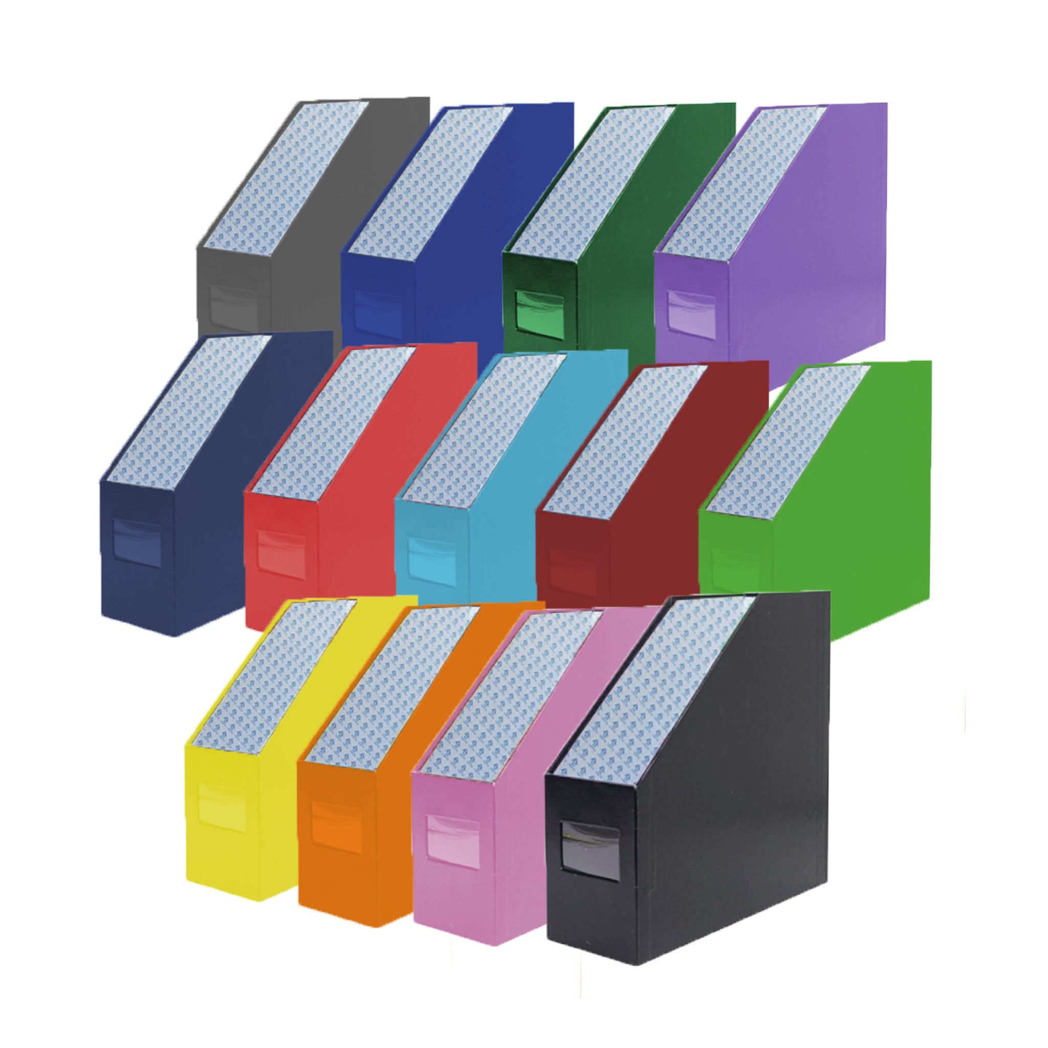 กล่องใส่เอกสาร กล่องวารสาร <br>กระดาษแข็ง 4x11x12นิ้ว