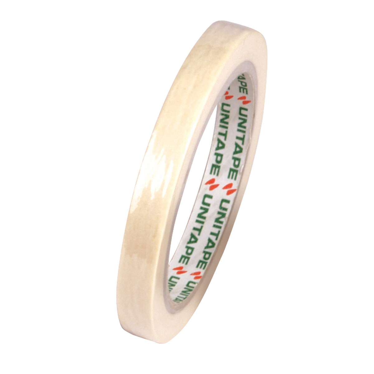 เทปกระดาษกาวย่น <br> 0.5นิ้ว/0.75นิ้ว/1นิ้ว/1.5นิ้ว/2นิ้วx25หลา <br> ยูนิเทป