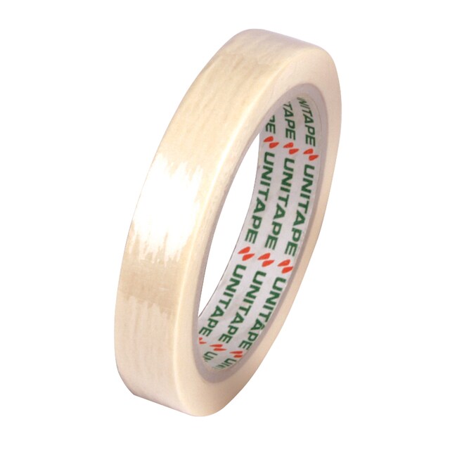 เทปกระดาษกาวย่น <br> 0.5นิ้ว/0.75นิ้ว/1นิ้ว/1.5นิ้ว/2นิ้วx25หลา <br> ยูนิเทป