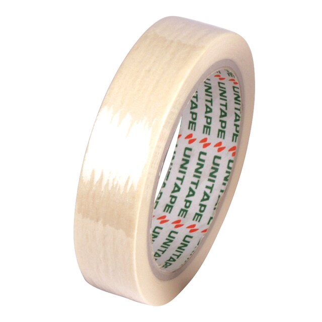 เทปกระดาษกาวย่น <br> 0.5นิ้ว/0.75นิ้ว/1นิ้ว/1.5นิ้ว/2นิ้วx25หลา <br> ยูนิเทป