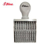 ตรายางตัวเลข ชินนี่ NS-210 <br> 10หลัก 7มม.