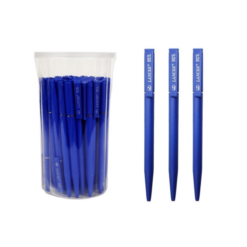 ปากกาลูกลื่น แลนเซอร์ 929 <br> 0.5มม. 50ด้าม/แพ็ค