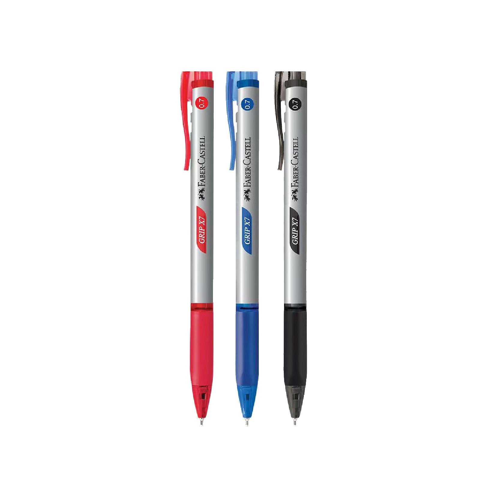 ปากกาลูกลื่น เฟเบอร์ <br>คาสเทล Grip X7 <br>0.7มม. 10ด้าม/กล่อง