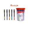 ปากกาลูกลื่น ควอนตั้ม เจลโล่พลัส <br> X5 0.5มม. 50ด้าม/แพ็ค