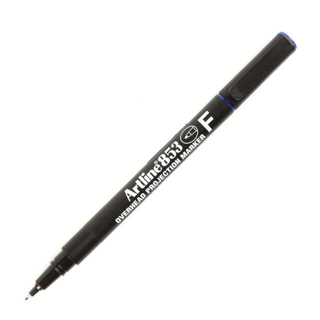 ปากกาเขียนแผ่นใส อาร์ตไลน์ <br> EK-853 F 0.5มม. ลบไม่ได้
