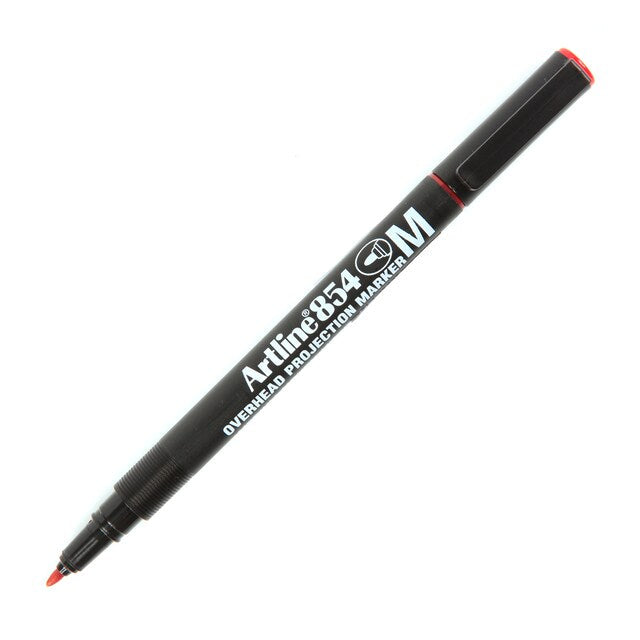 ปากกาเขียนแผ่นใส อาร์ตไลน์ <br> EK-854 M 1.0มม. ลบไม่ได้
