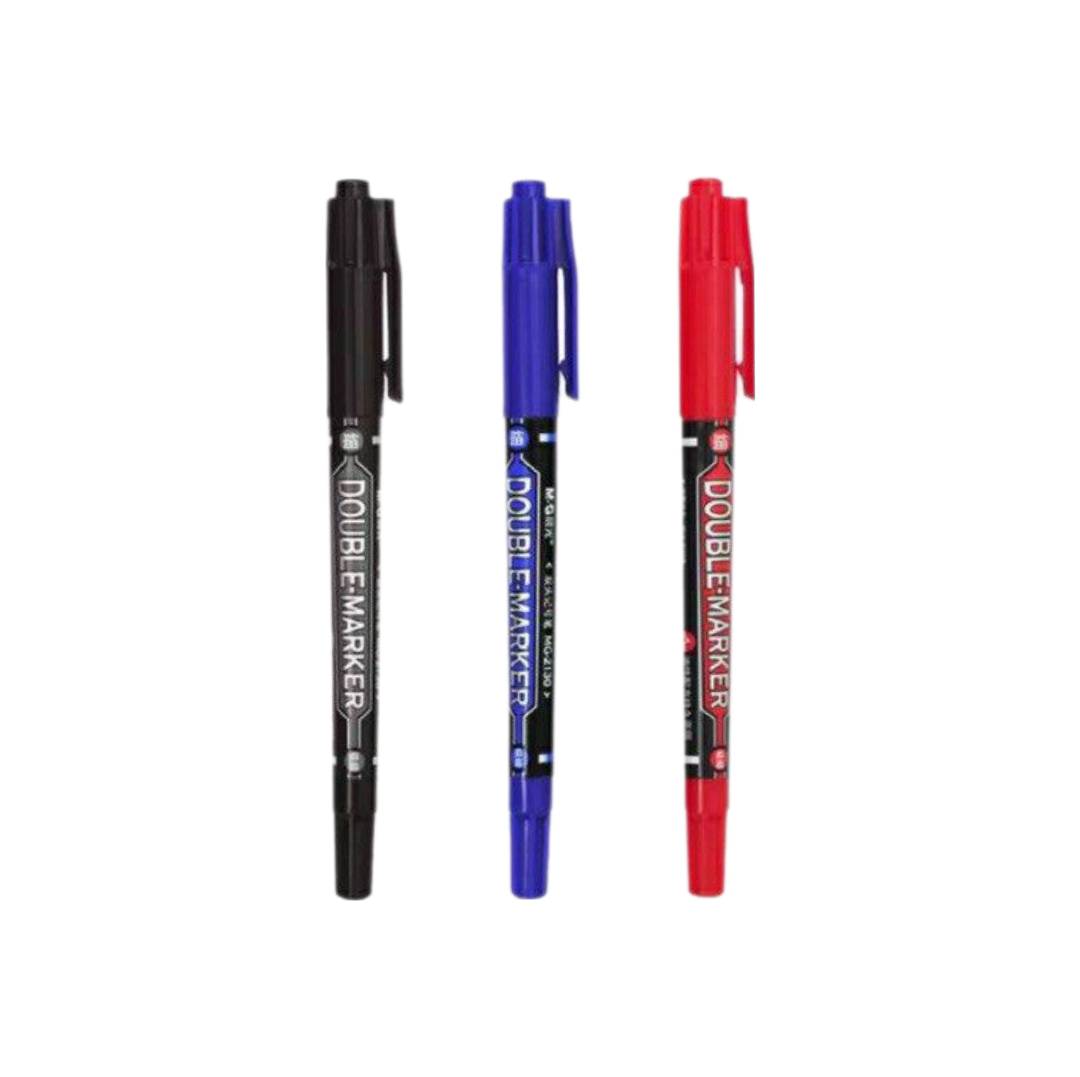 ปากกาเขียนแผ่นใส 2หัว <br> M&G MG-2130