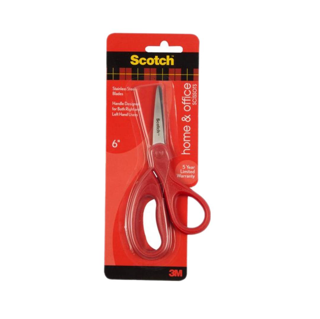 กรรไกรสแตนเลส Scotch <br> 3M household <br> 1406 6นิ้ว