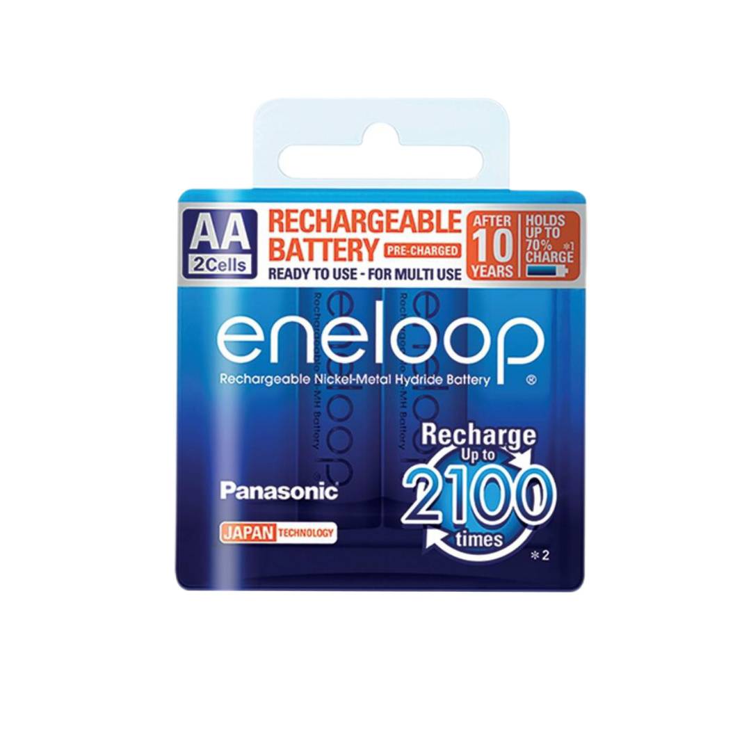 ถ่านชาร์จ Panasonic enerloop <br> AA 2000mAh <br> 2ก้อน/แพ็ค