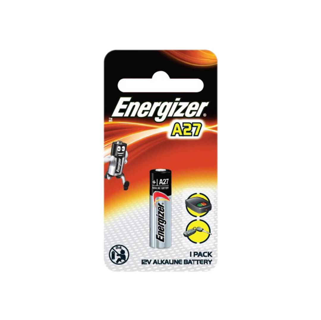 ถ่านอัลคาไลน์ Energizer <br> A27 12V 1ก้อน/แพ็ค