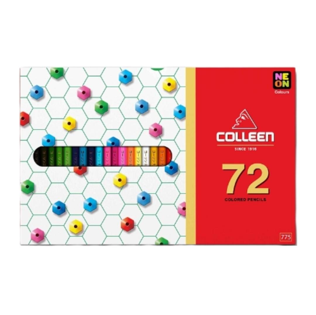 ดินสอสีไม้ คอลลีน 775 <br> 72แท่ง 72สี