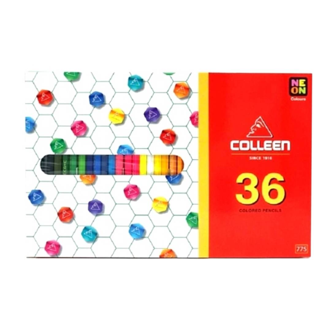 ดินสอสีไม้ คอลลีน 775 <br> 36แท่ง 36สี