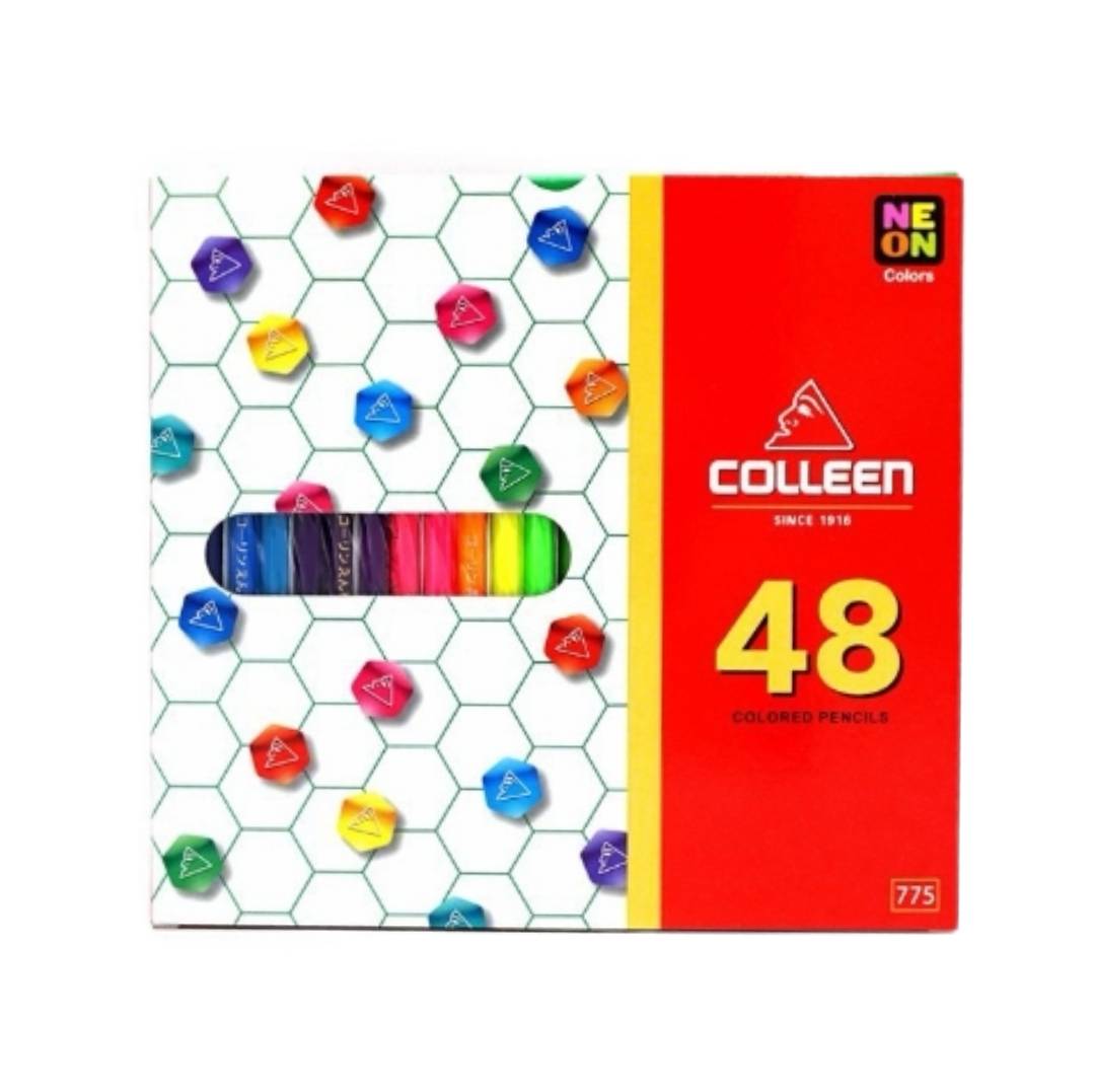 ดินสอสีไม้ คอลลีน 775 <br> 48แท่ง 48สี