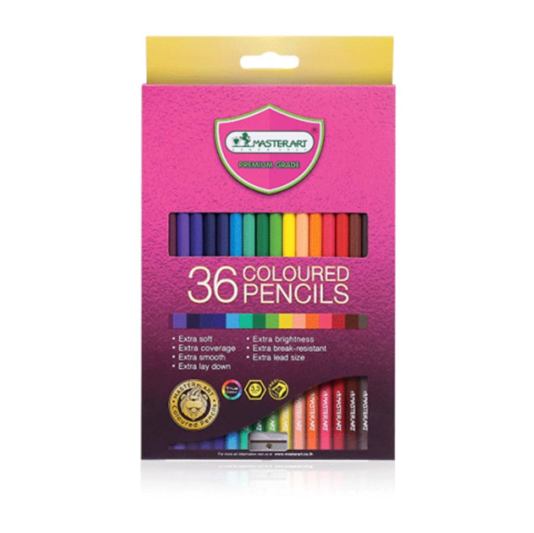ดินสอสี มาสเตอร์อาร์ต <br> 36สี 36แท่ง