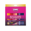 ดินสอสี มาสเตอร์อาร์ต <br> 60สี 60แท่ง