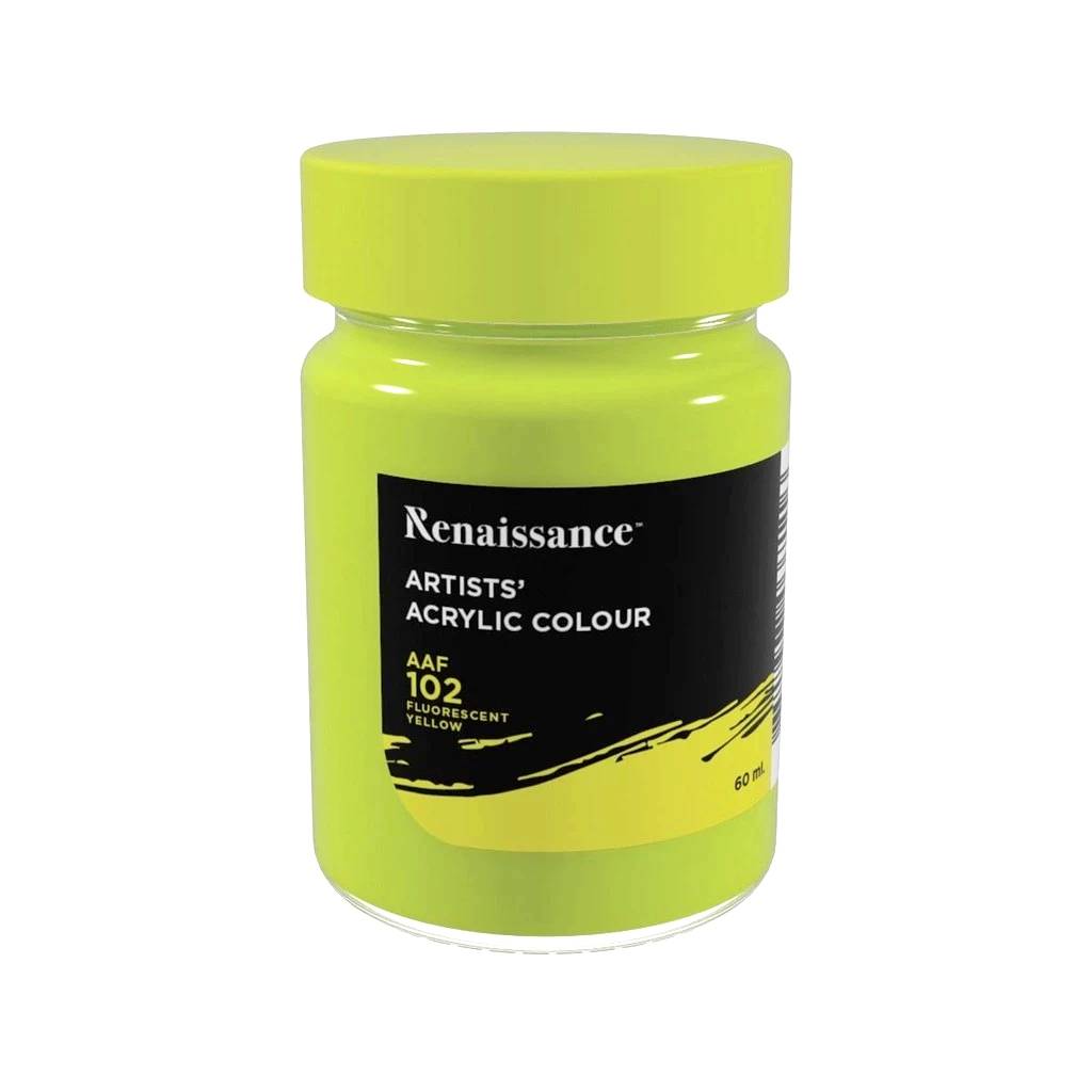 สีอะคริลิค สะท้อนแสง <br> เรนาซองซ์ 60มล.