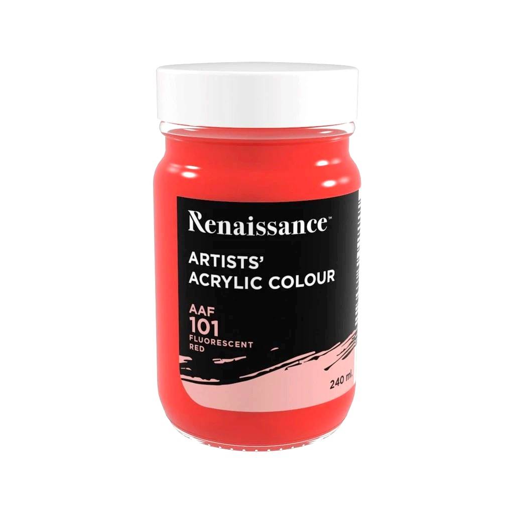 สีอะคริลิค สะท้อนแสง <br> เรนาซองซ์ 240มล.