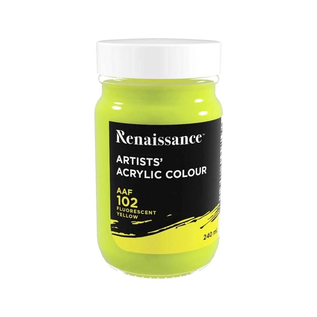 สีอะคริลิค สะท้อนแสง <br> เรนาซองซ์ 240มล.