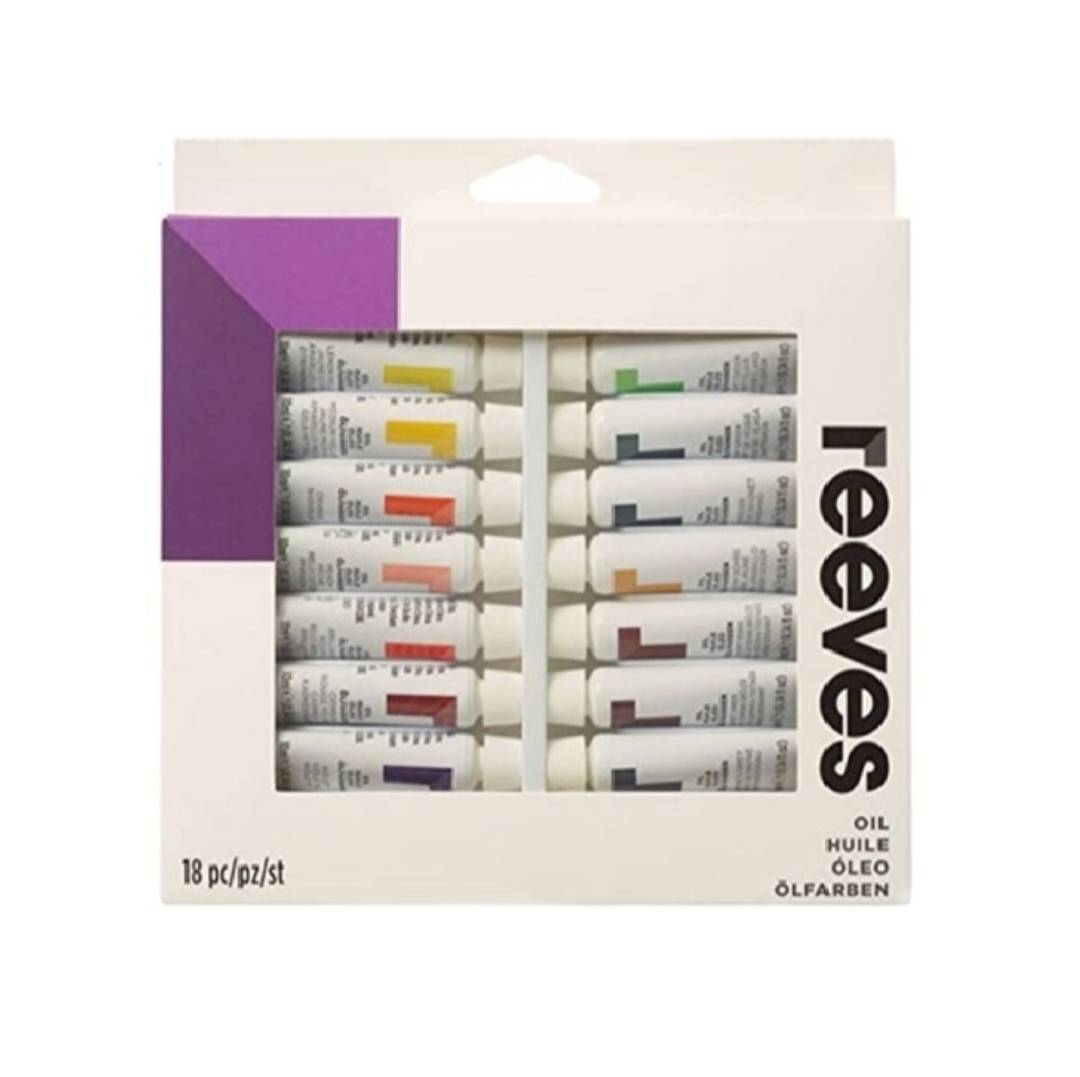 สีน้ำมัน รีฟ 0007750 <br> 12มล.x18สี