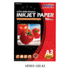 กระดาษ INK JET HI-JET <br> ผิวด้าน HE903-100 EATRA <br> 90g A3 100แผ่น/ห่อ