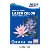 กระดาษอาร์ตผิวมัน เลเซอร์ <br> HI JET HLG124-100 <br> A4 120g 100แผ่น/ห่อ