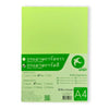 กระดาษการ์ดสี รัชดากร <br> 180g A4 50แผ่น/ห่อ