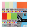 กระดาษการ์ดสี KTV <br> 160แกรม A4 50แผ่น/แพ็ค