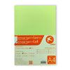 กระดาษการ์ดสี รัชดากร <br> 210g A4 50แผ่น/ห่อ