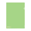 แฟ้มพับ พลาสติก ตราช้าง <br> 410 A4 12แฟ้ม/ห่อ