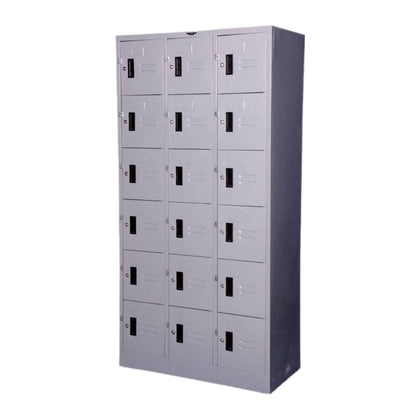 ตู้ล็อกเกอร์ 18 ประตู <br> รุ่น Colman ( คอลแมน) <br> 91.4W x 45.7D x 182.9H cm.