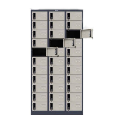 ตู้ล็อกเกอร์ 33 ประตู ไอคอนิค <br> รุ่น CKL-6133 <br> 90W x 45D x 185H cm.