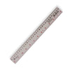 ไม้บรรทัดพลาสติกแข็ง PK <br> No.0.9 12 นิ้ว สีใส