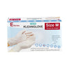 ถุงมือทางการแพทย์ <br> ชนิดมีแป้ง KleanGlove <br> 100ชิ้น/กล่อง